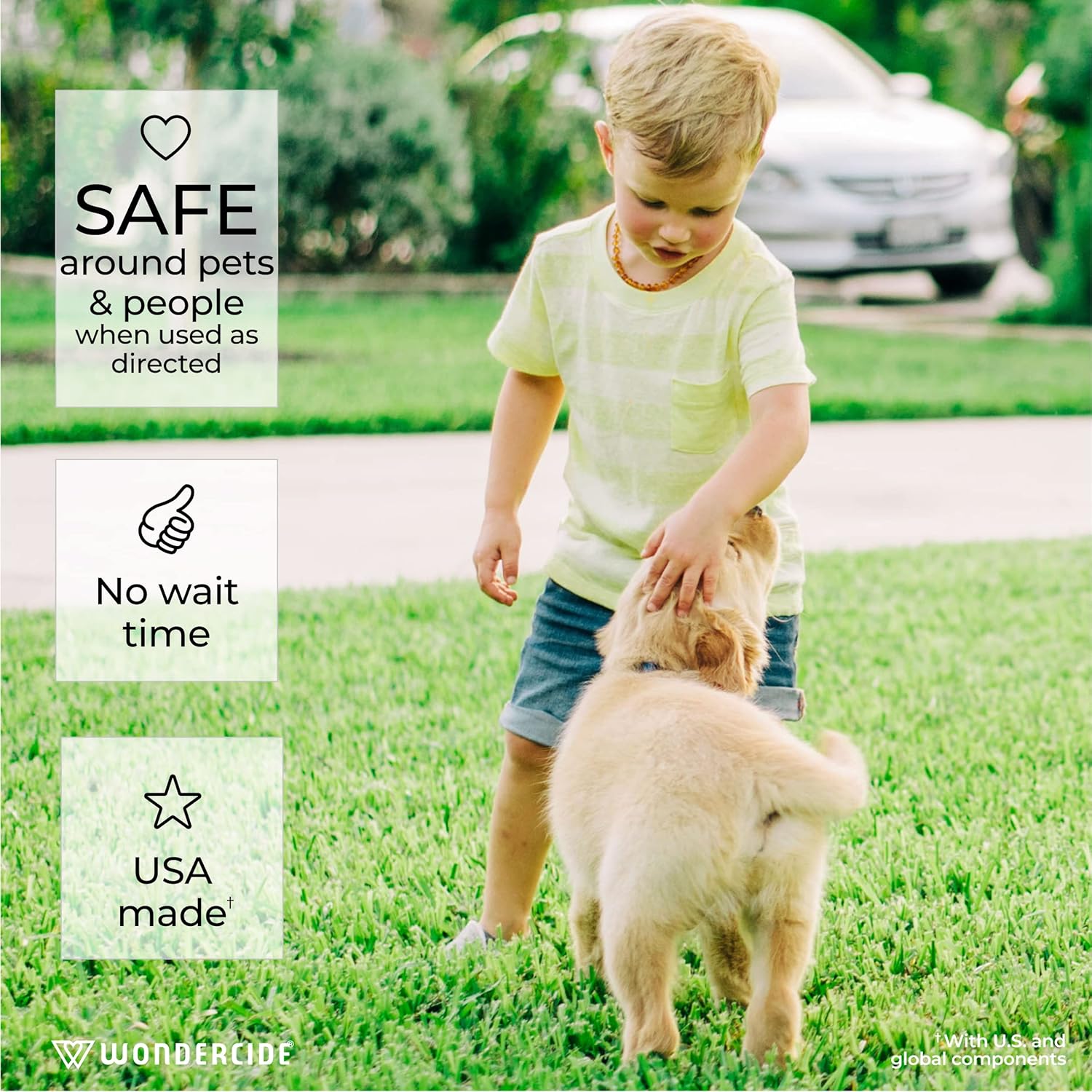 Wondercide Outdoor Spray — application directions